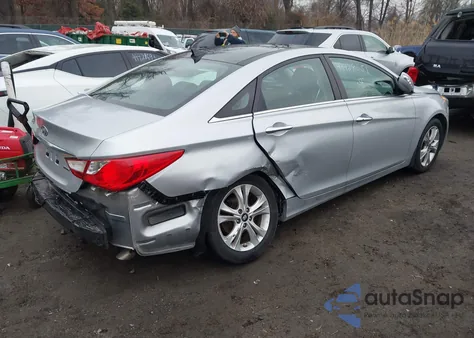 2013 Hyundai Sonata Limited z USA, uszkodzony, nr VIN 5NPEC4AC6DH604089